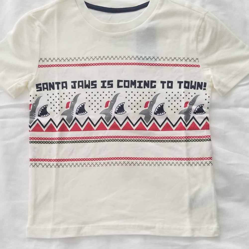p.s. by Aeropostale 'Santa Jaws is Coming to Town' T -Shirt